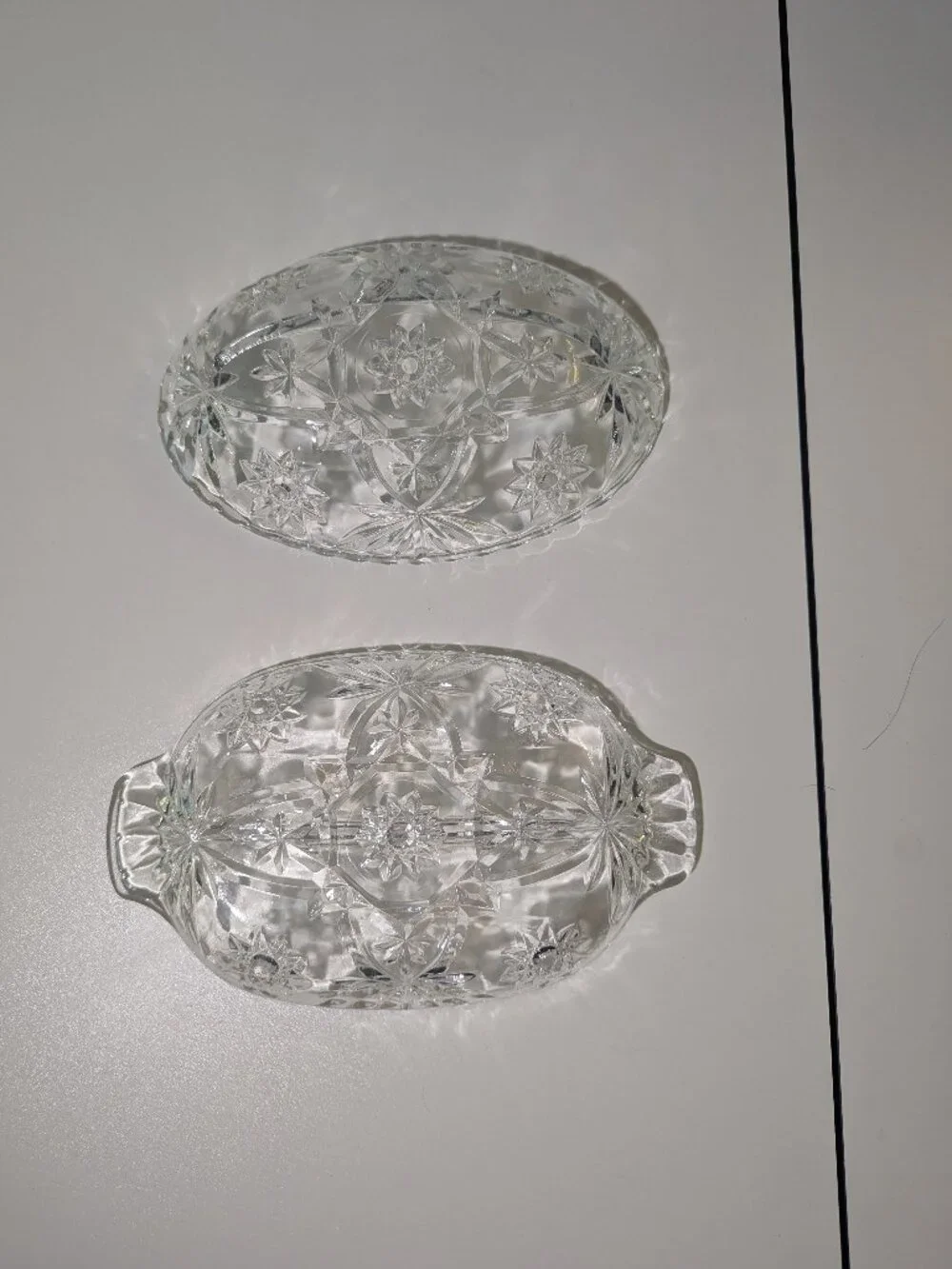 Pair Vintage Anchor Hocking 